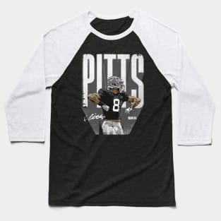 Kyle Pitts Atlanta Dirty Bold Bird Baseball T-Shirt